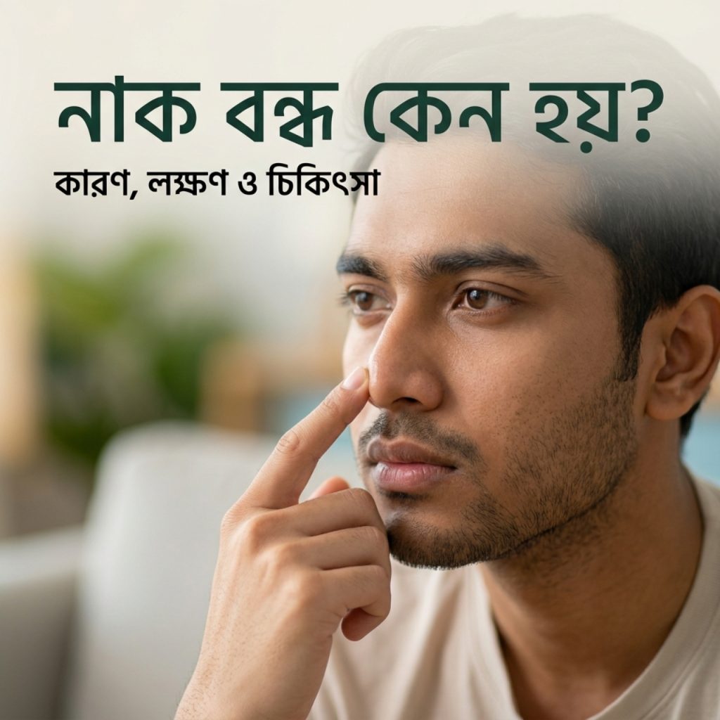 নাক বন্ধ কেন হয়?